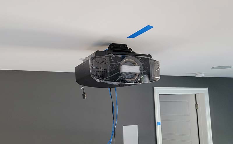 Sony projector mounting and installation